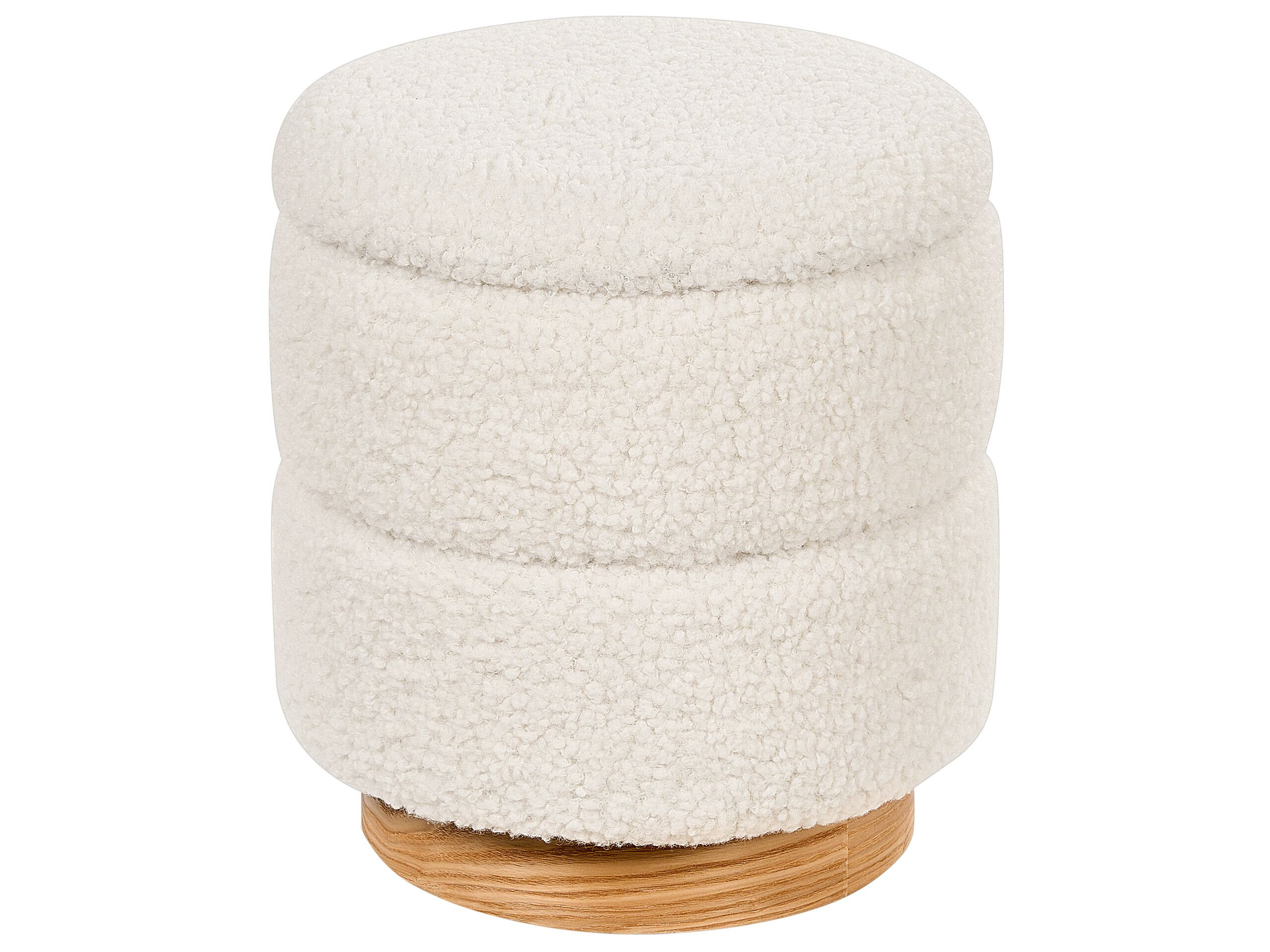 Pufa pufka tkanina teddy boucle baranek
