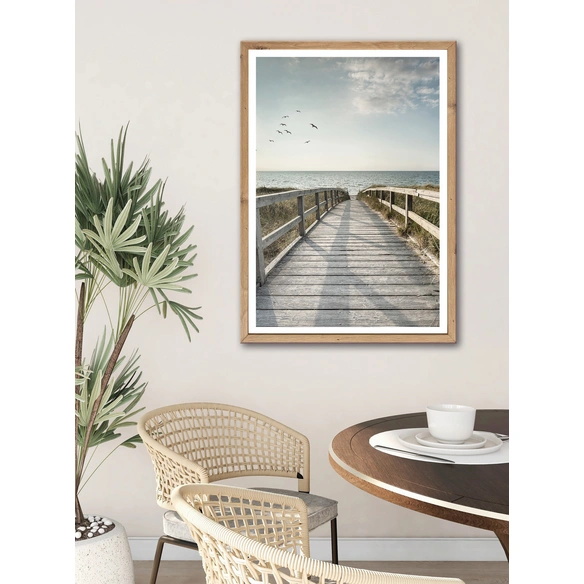 Gerahmtes Bild, ca. 50x70 cm, Motiv: 507947