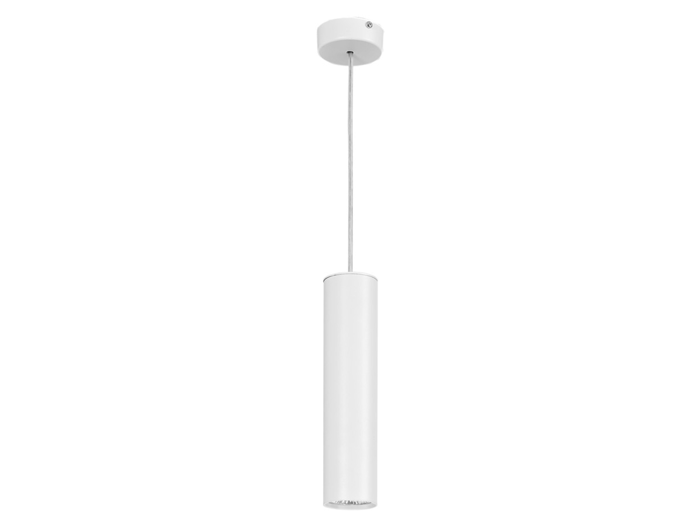Lampa wisząca Eye White stalowa biała