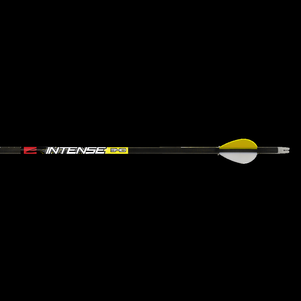Killer Instinct Intense Arrows, High-Precision, 340 - 30-ft, Carbon, 3-pk