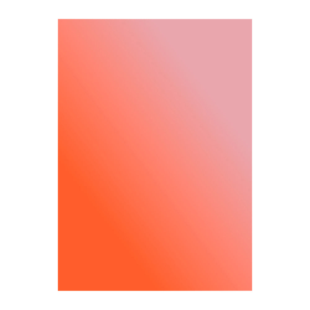 Paper Collective Absorb 03 Poster 50 x 70 cm - Orange / Pink