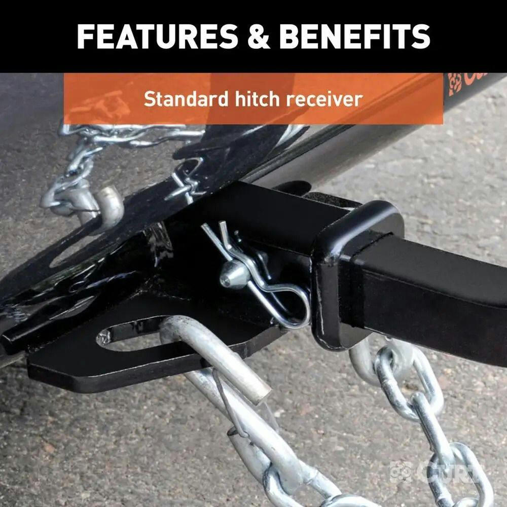 CURT 11612 Class 1 Trailer Hitch, 1-1/4-Inch Receiver, Fits Select Buick Encore GX, Chevrolet Trailblazer
