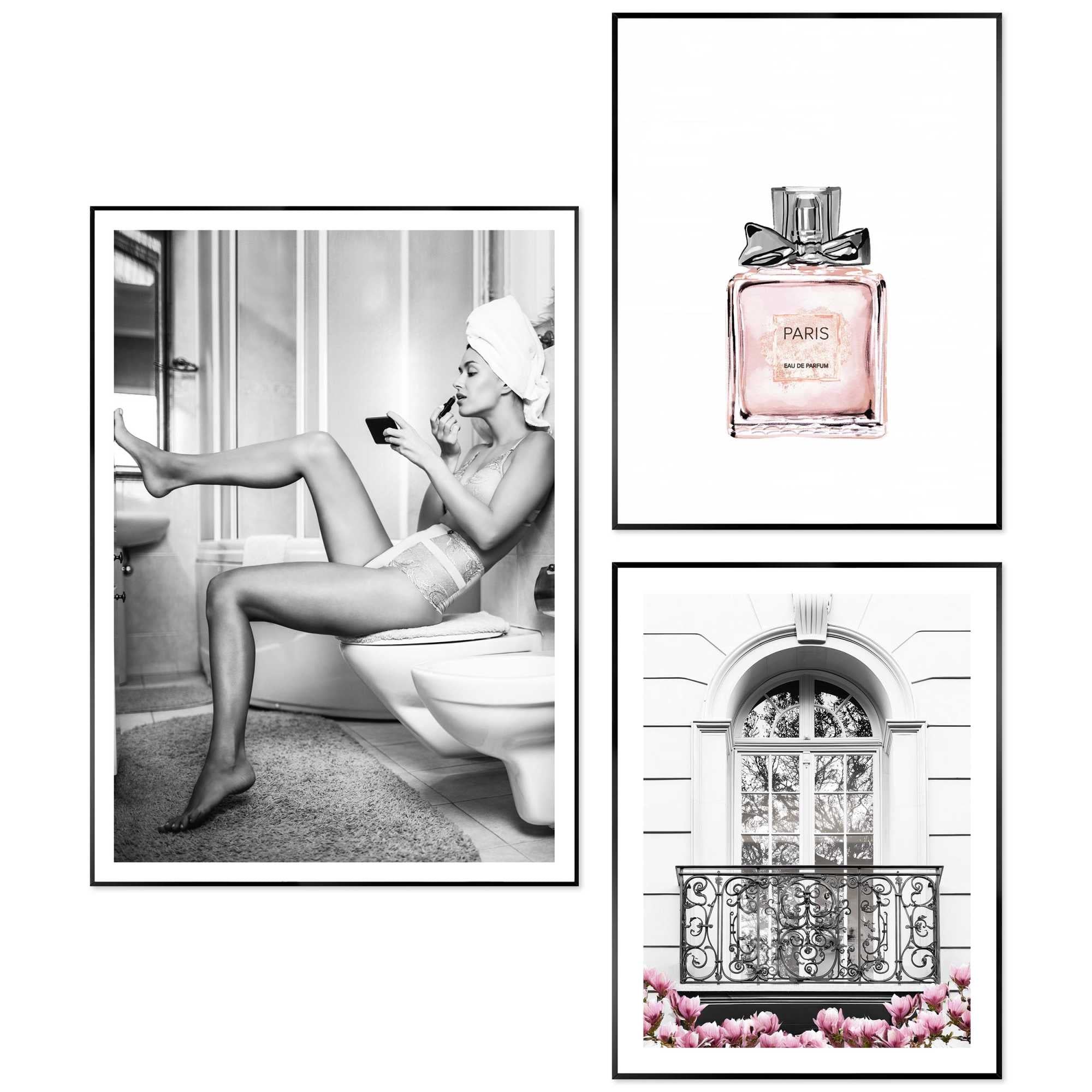 Reinders - Parijs voorbereidingen - Set wanddecoratie in diverse forma