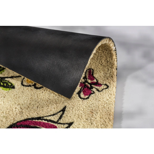 Fußmatte »Coco Style«, Höhe: 1 cm, Rutschfest, Antibakteriell, Kokos