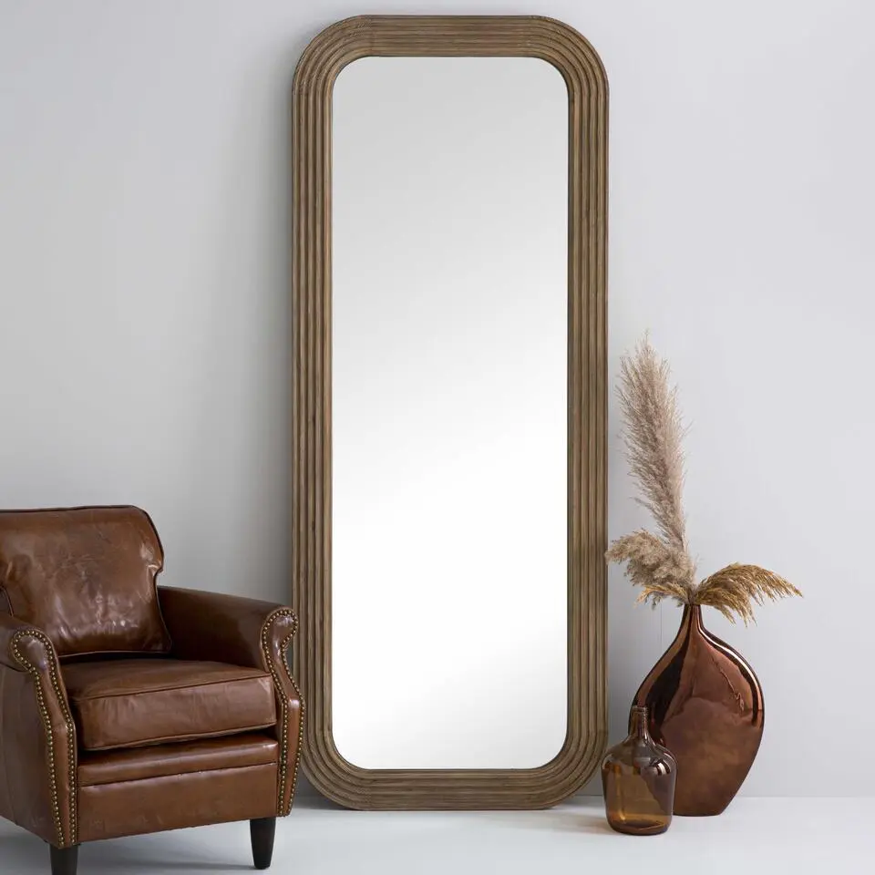 Signature - FINNLEY Spiegel - Bruin - 80x3,5x200 cm