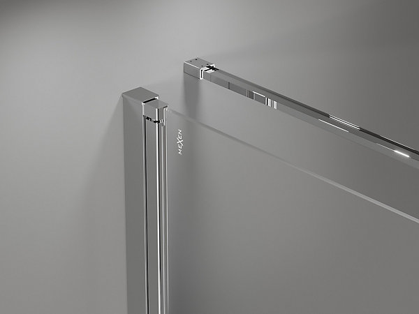 Mexen Mist-F cabine de douche pliante gauche 105 x 100 cm, transparent, chrome - 8A6T-105-100-01-00-L