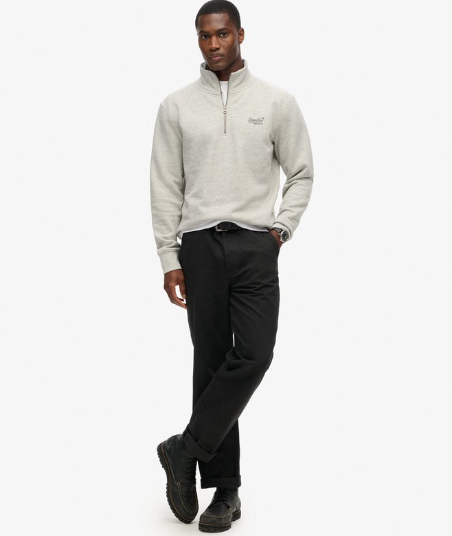 Essential Logo Half Zip Sweatshirt