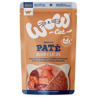 WOW Cat Adult Pâté 12 x 125g
