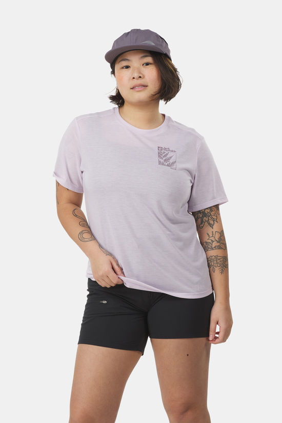 Jack Wolfskin Vonnan Graphic T-Shirt Dames