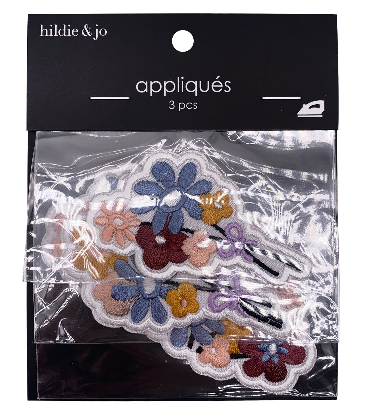 3ct Bouquet Pockets Iron On Patches by hildie & jo