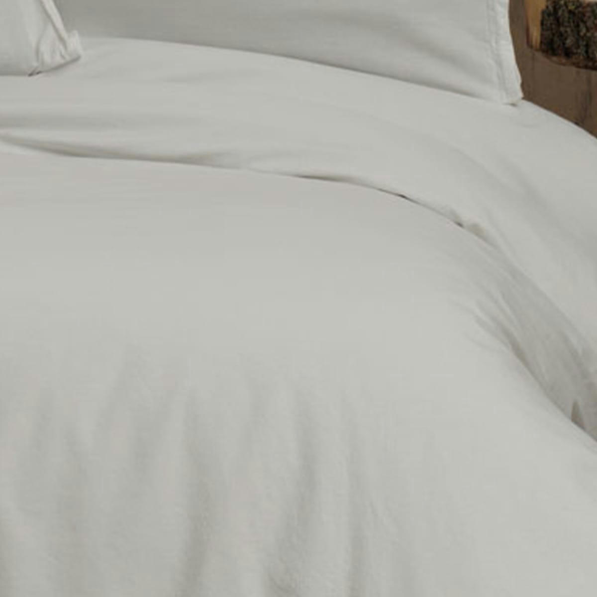 STUDIO - Housse de couette en coton  gris perle 240x220 cm