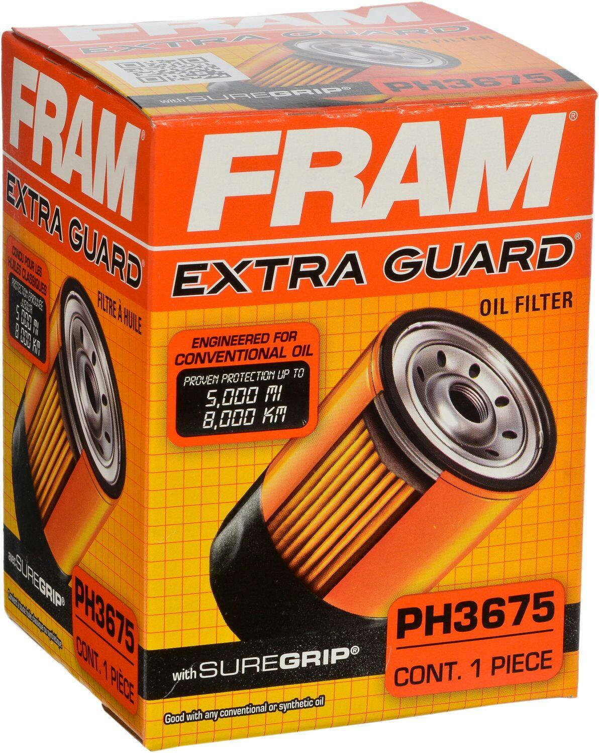 FRAM PH3675 Extra Guard Oil Filter