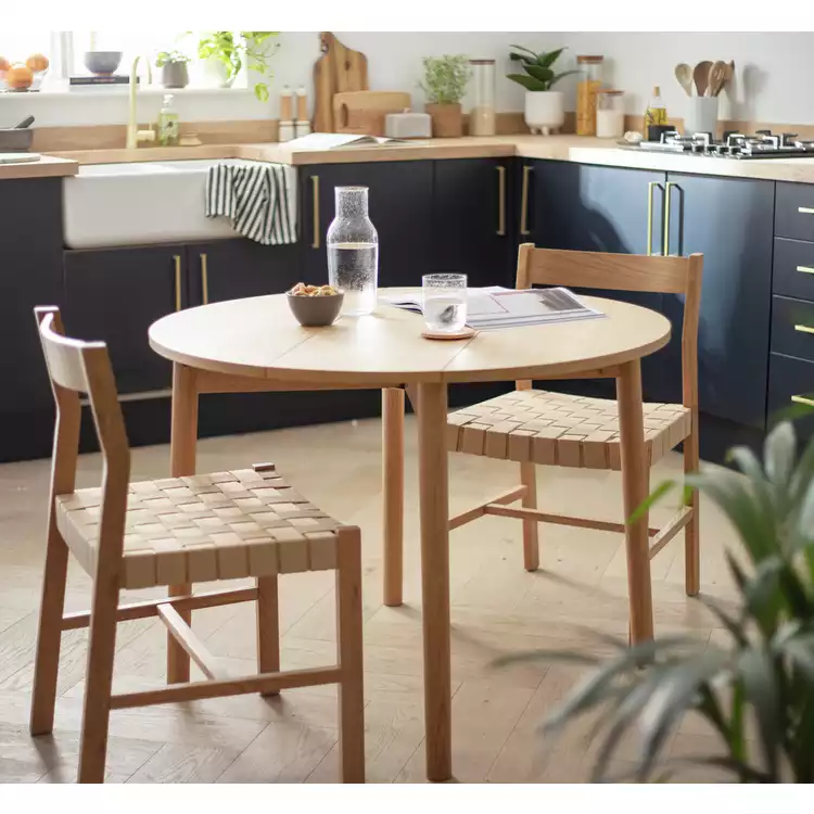 Habitat Jessie Wood 4 Seater Folding Table - Natural