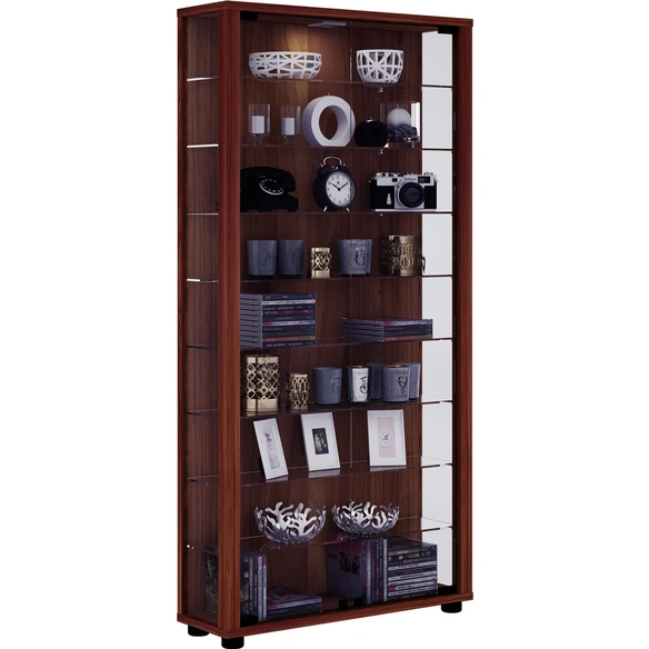 Vitrine »Lumo Maxi«, BxH: 59 x 113 cm, Holzwerkstoff/Glas
