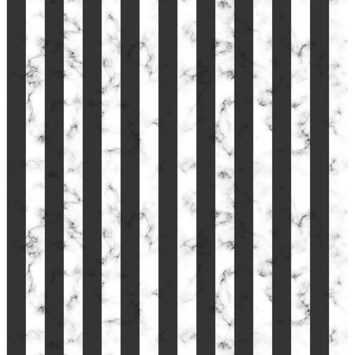 MARBLING - Papier peint panoramique motif imprimé Noir 288x300cm