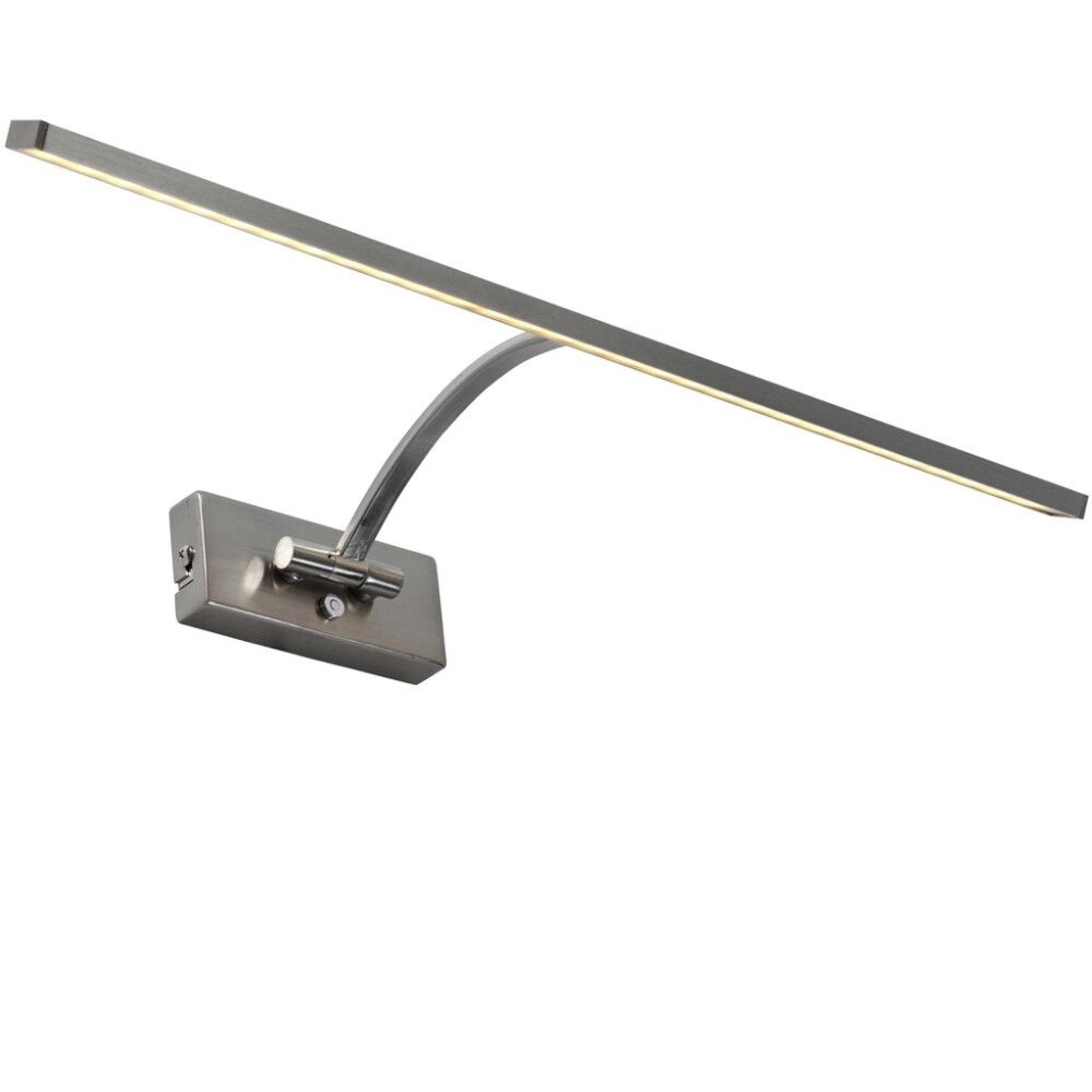 VEGGLAMPE SAWA 5W MATT NIKKEL
