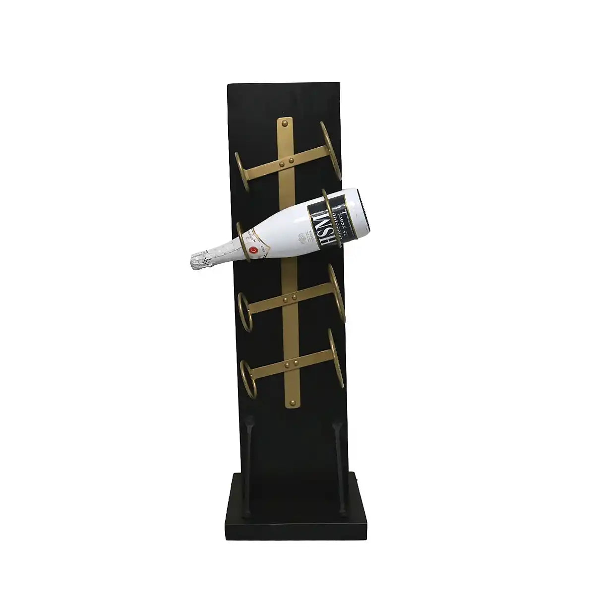 HSM Collection Wijnrek Diabo - staand - 4 flessen - goud