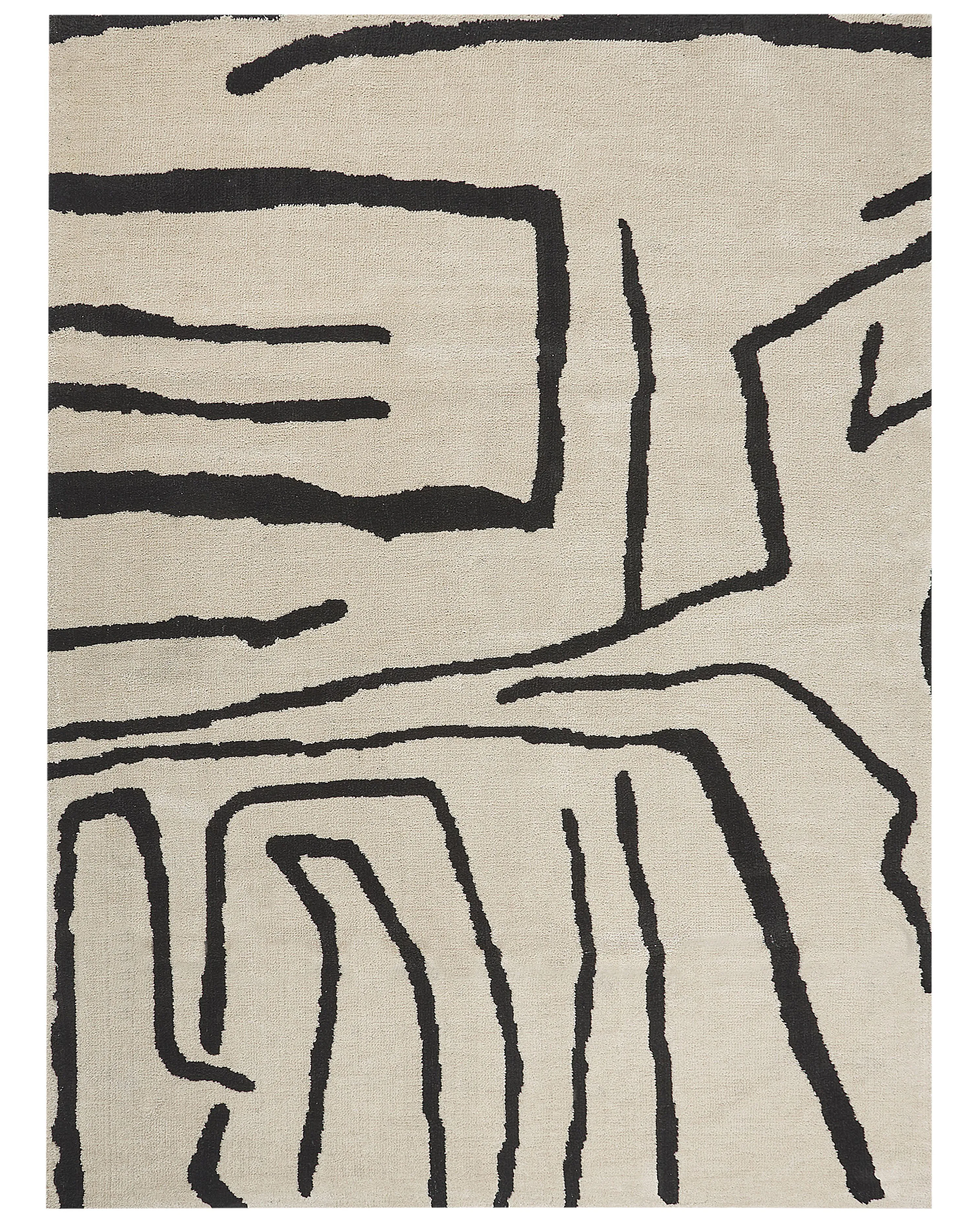 Rug KOLPUR Light Beige 160 x 230 cm