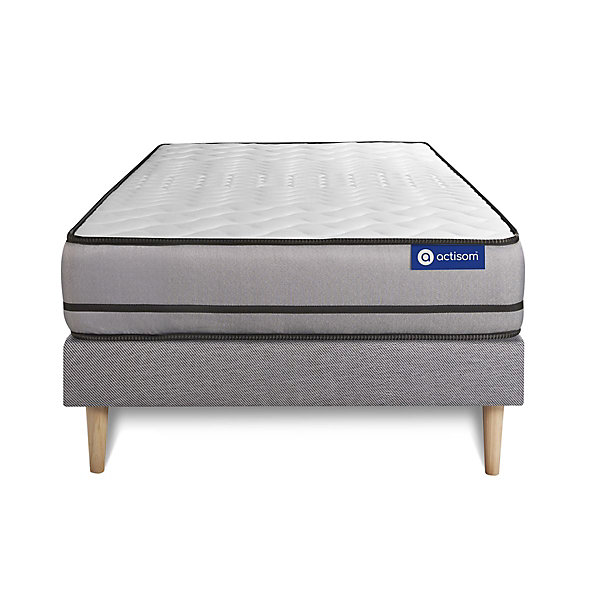 Ensemble Mémoire de forme de confort Très ferme avec sommier kit
