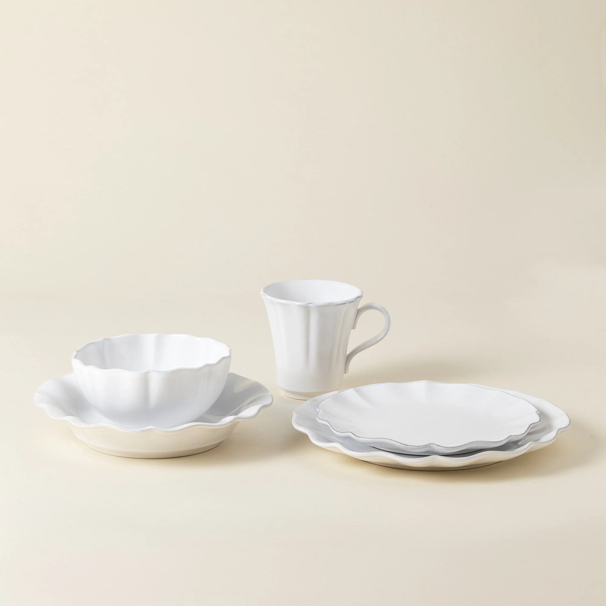 5-Piece Dinnerware Set Rosa