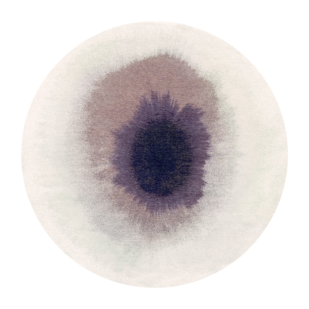 Ecorugs vloerkleed Purple Smoke - paars - 140x140cm