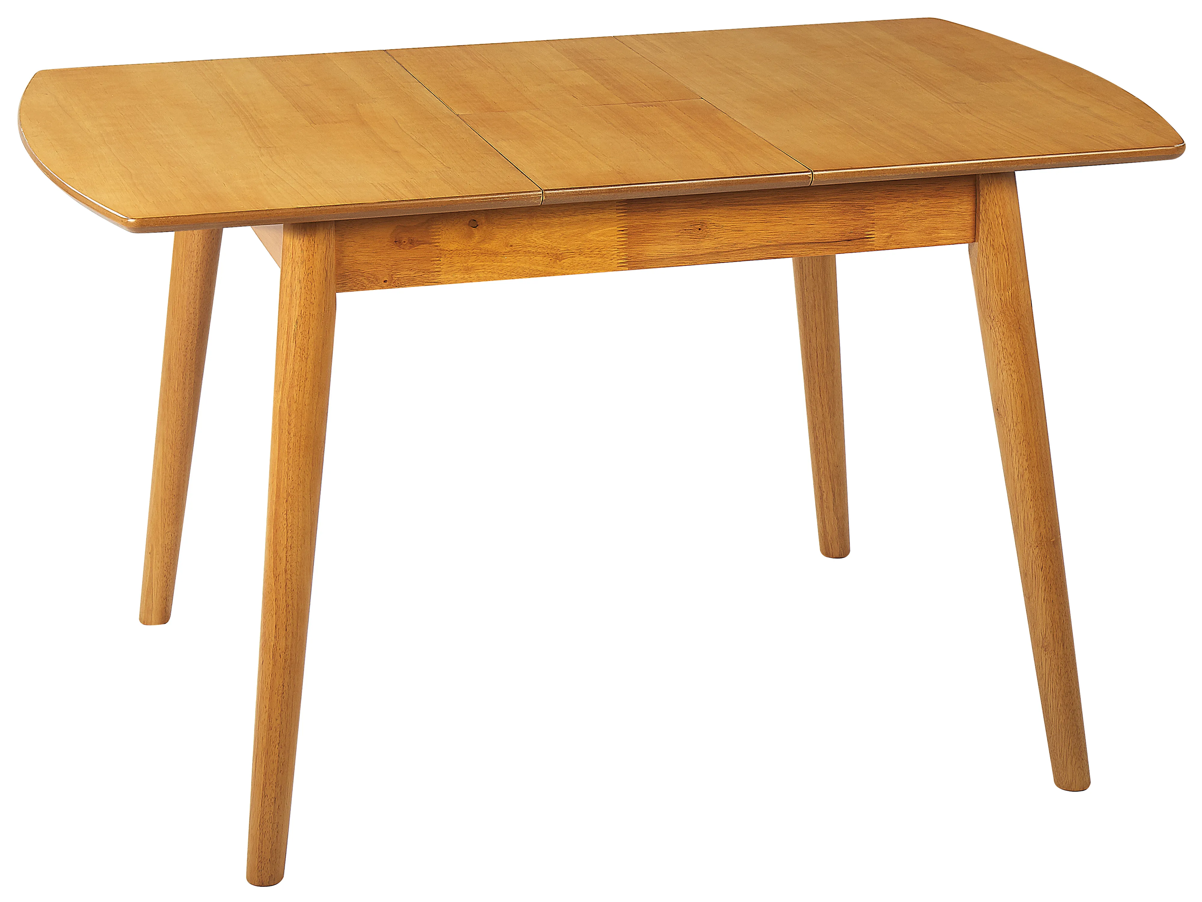 Extending Dining Table TOMS Light Brown 100/130 cm 80 cm