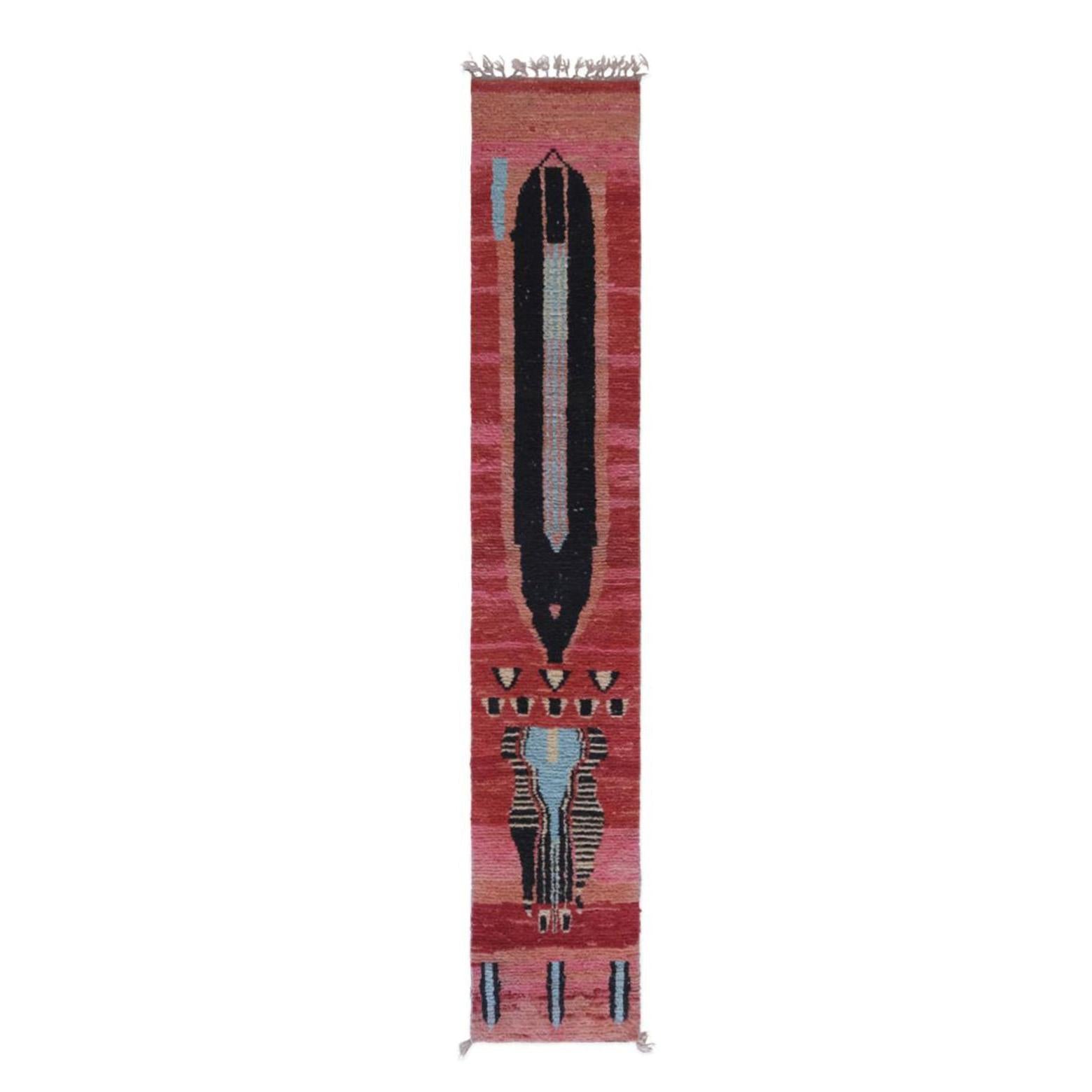 AFK Living vloerkleed Berber - handgemaakt - Wol - 140 cm x 200 cm