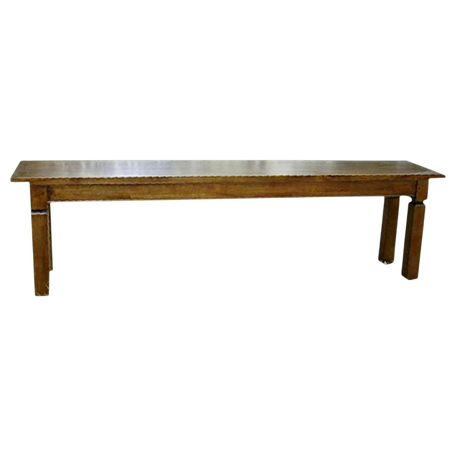 Banc Hévéa 160x30x45cm MAORI