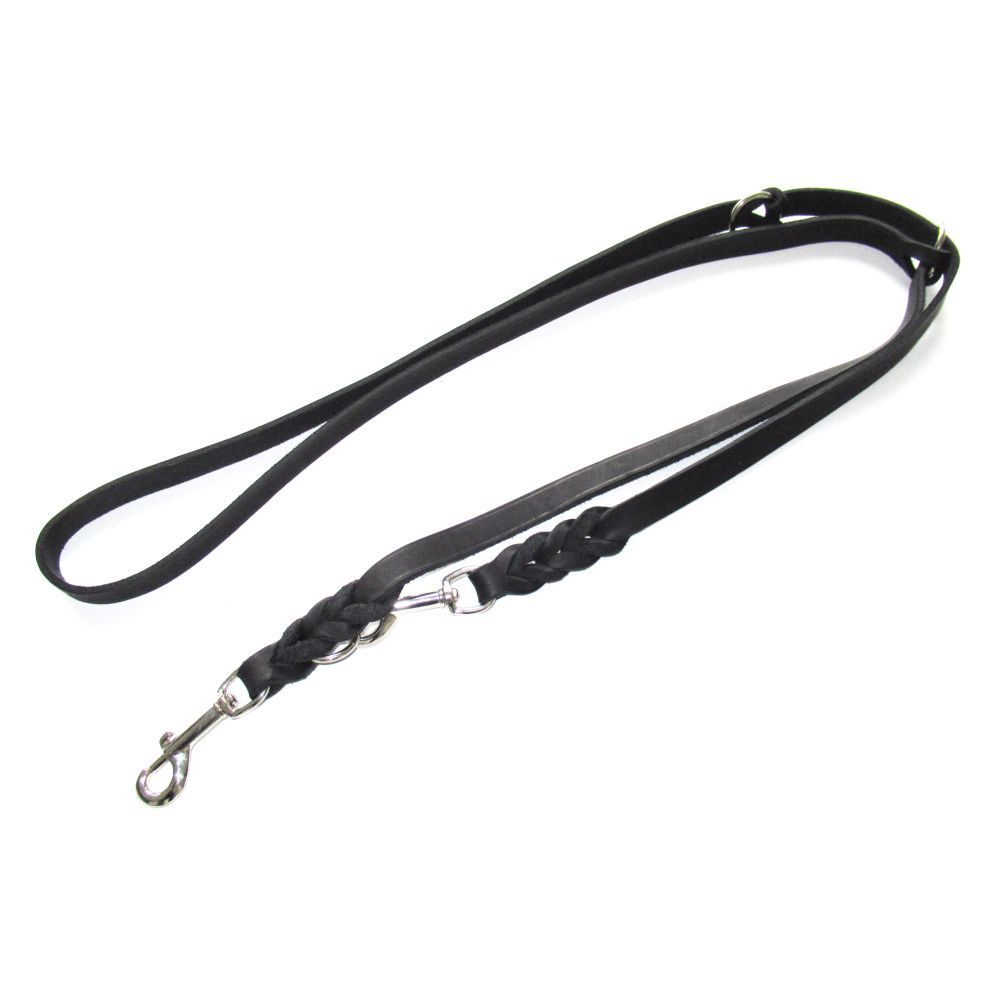 Heim Lead with Braided Carabiner - Black