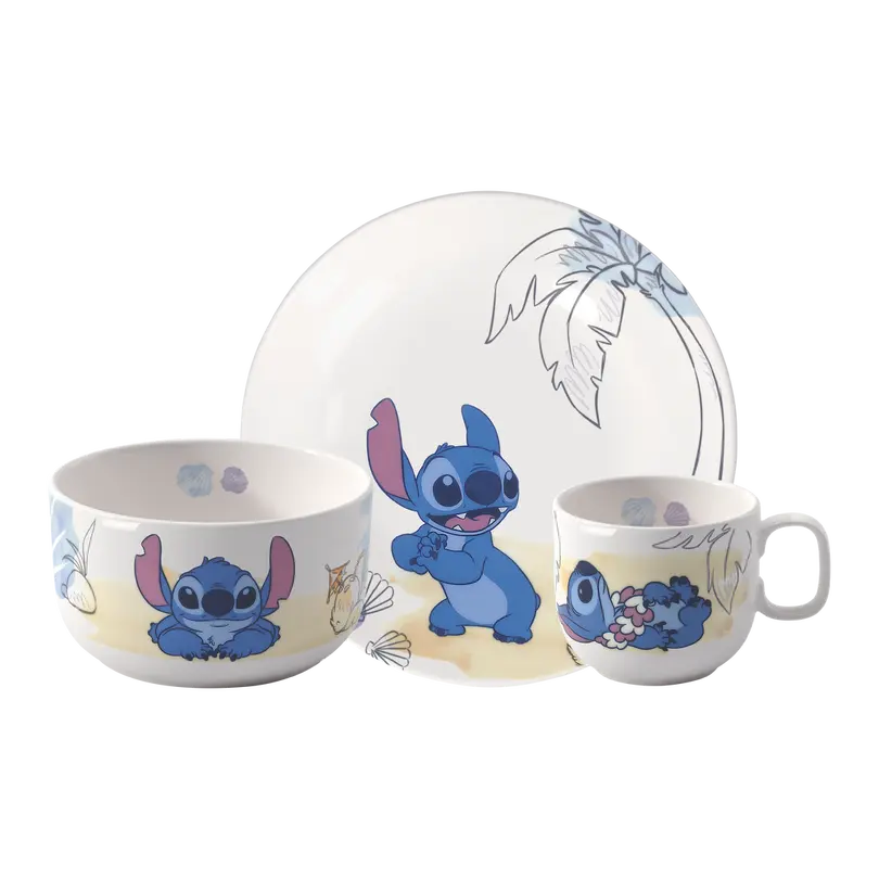 Kinder Geschirr-Set Stitch
