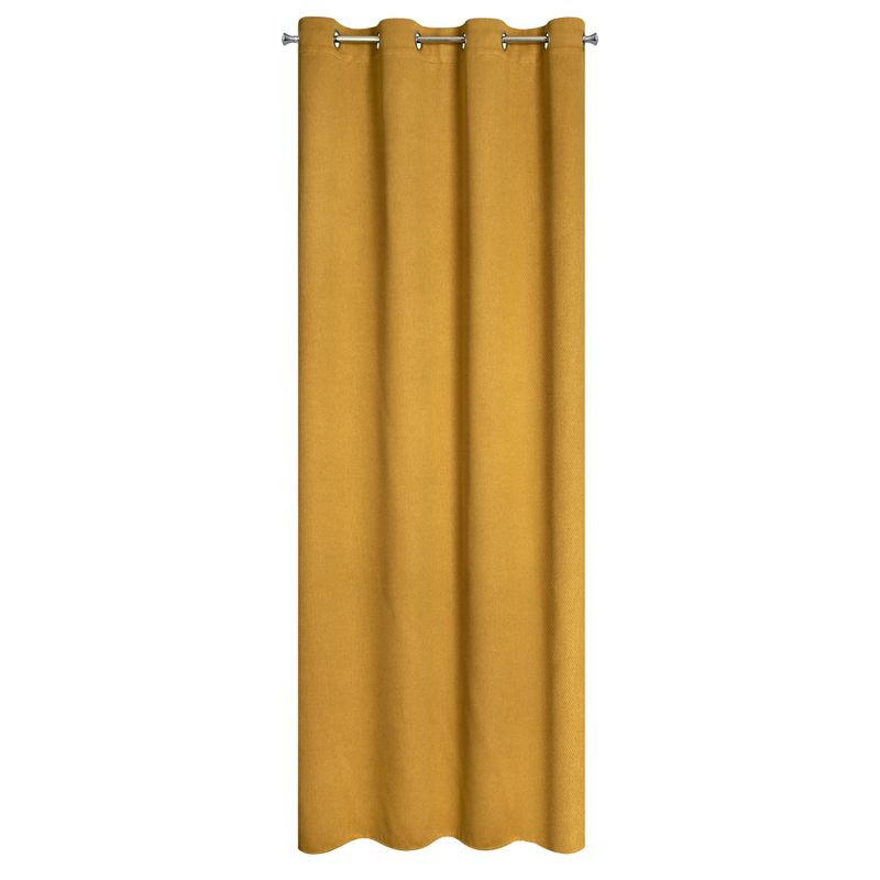 Zasłona 140x250 Amaro miodowa gotowa na przelotkach