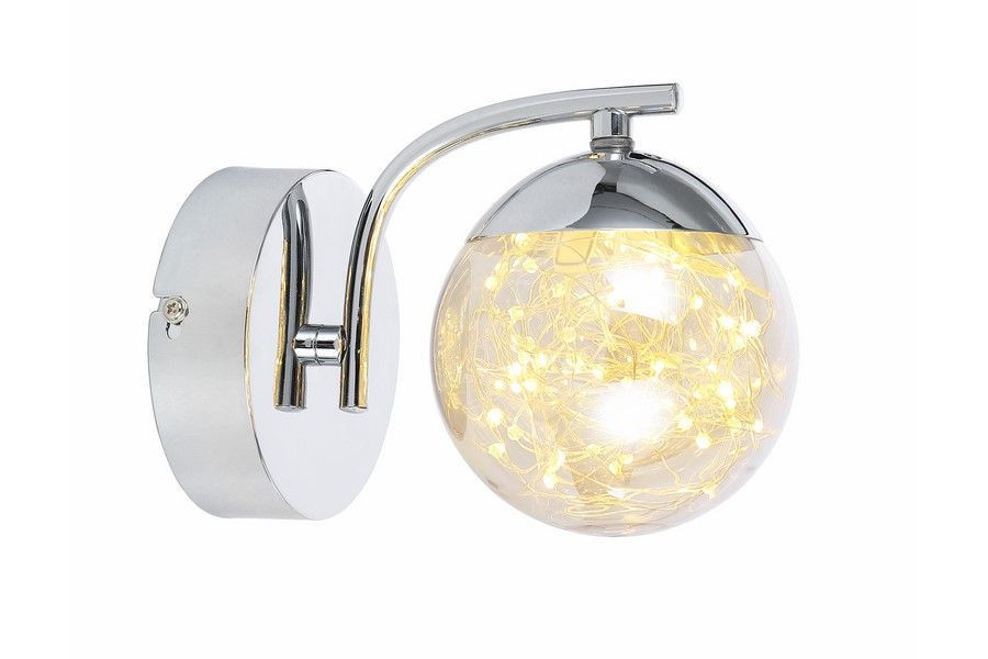 Kinkiet Universesrebrny LED 1x4W 360lm wym:14x9x16cm IP20 Reality
