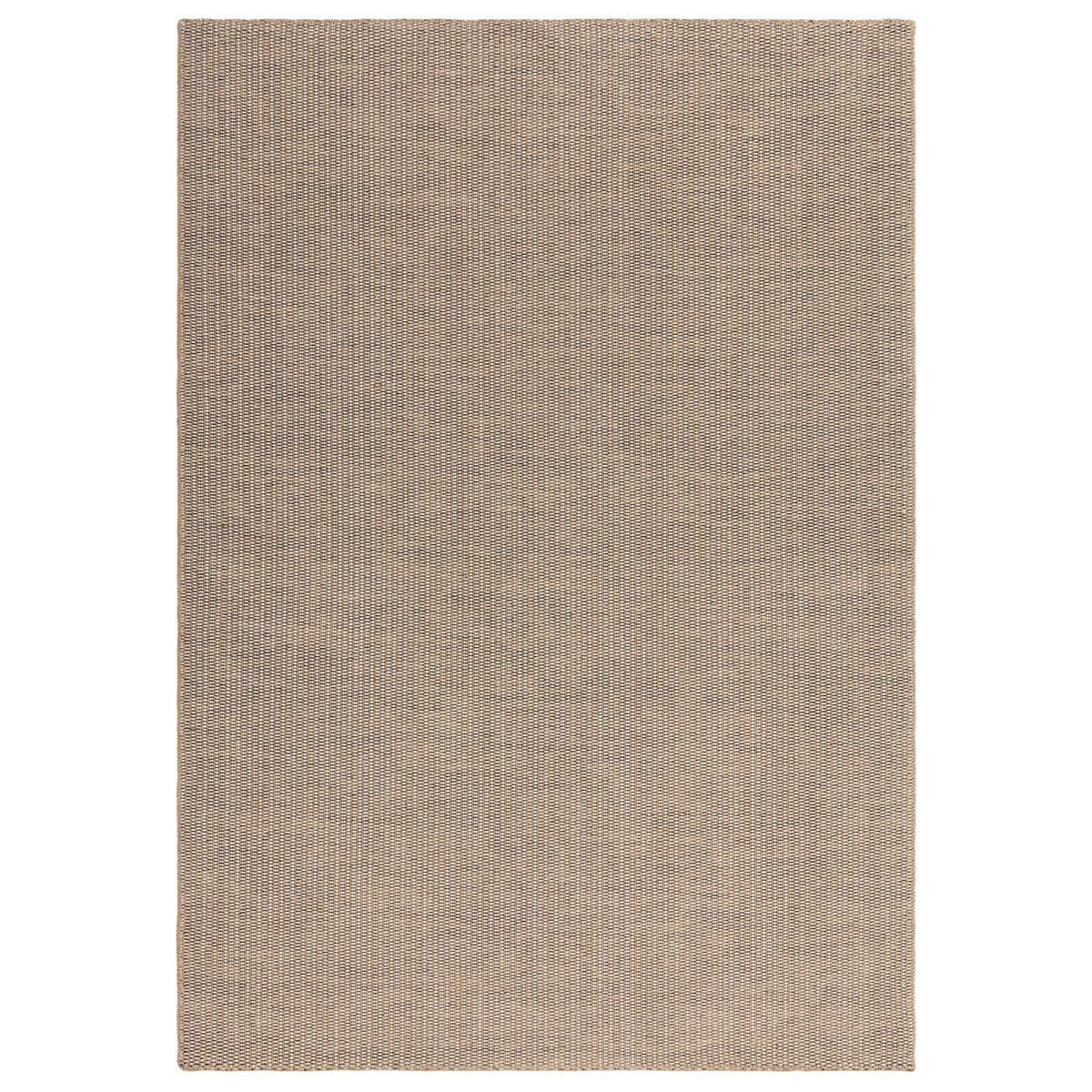 TISSY - Tapis moderne en coton beige 120x170 cm