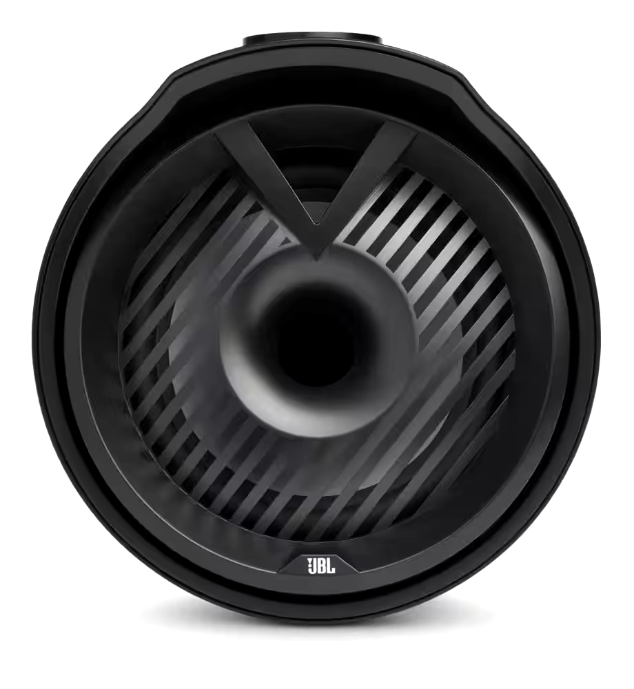 JBL Tower X Marine Speaker System, with 2 Way Compression Horn Tower Speaker RGB, 6-in