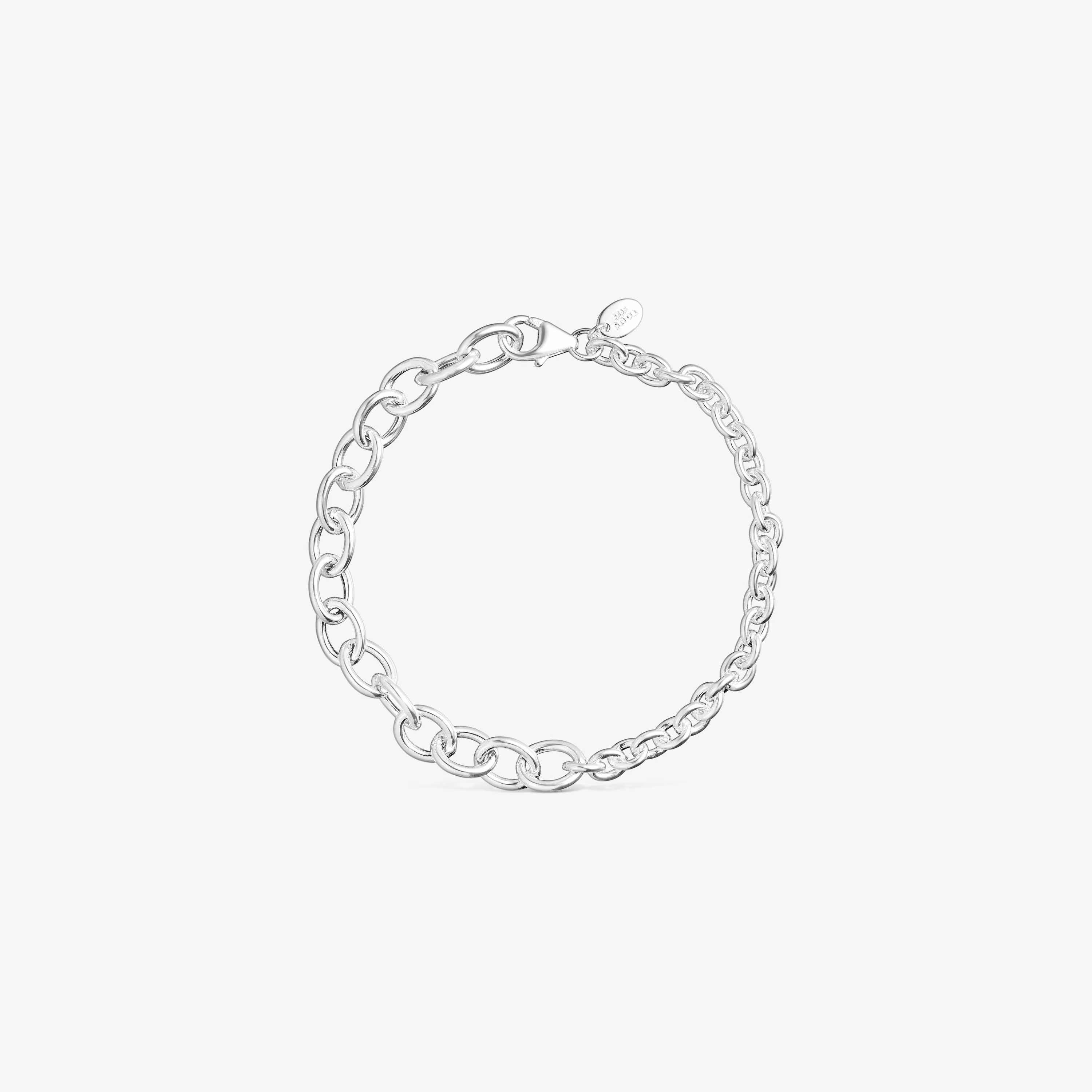 Pulsera con anillas de plata TOUS Calin