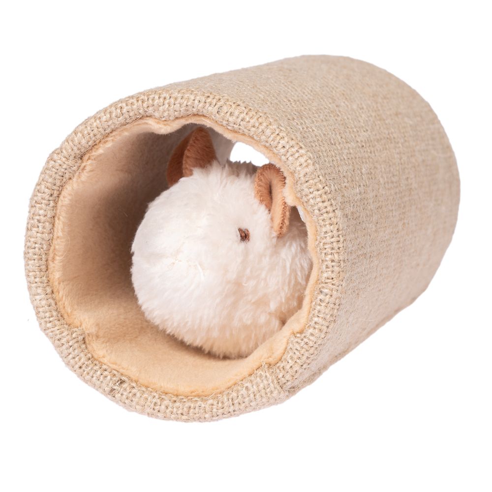 TIAKI Roquefort Tunnel with Mouse Cat Toy