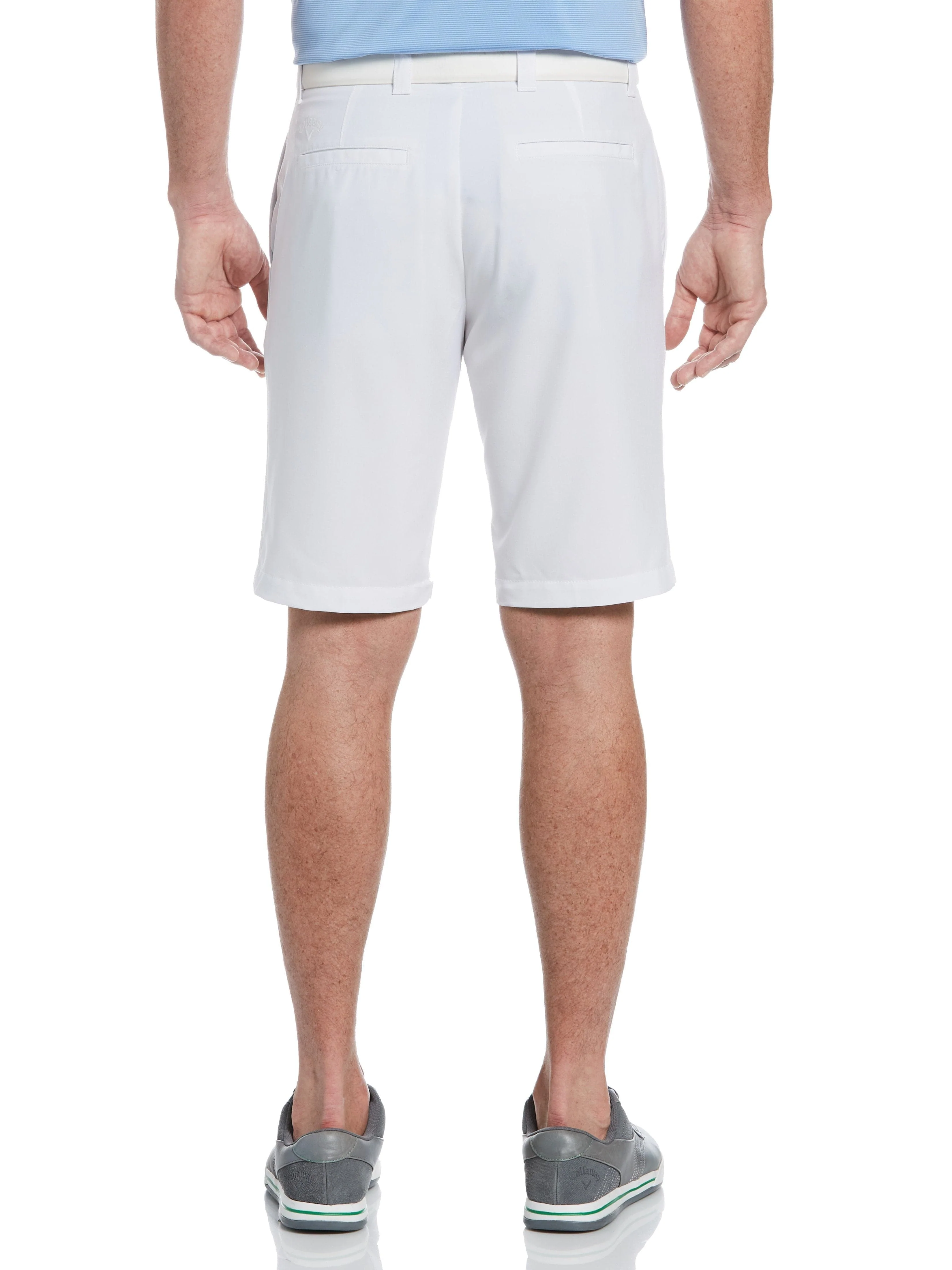 Mens Flat Front Stretch Golf Short