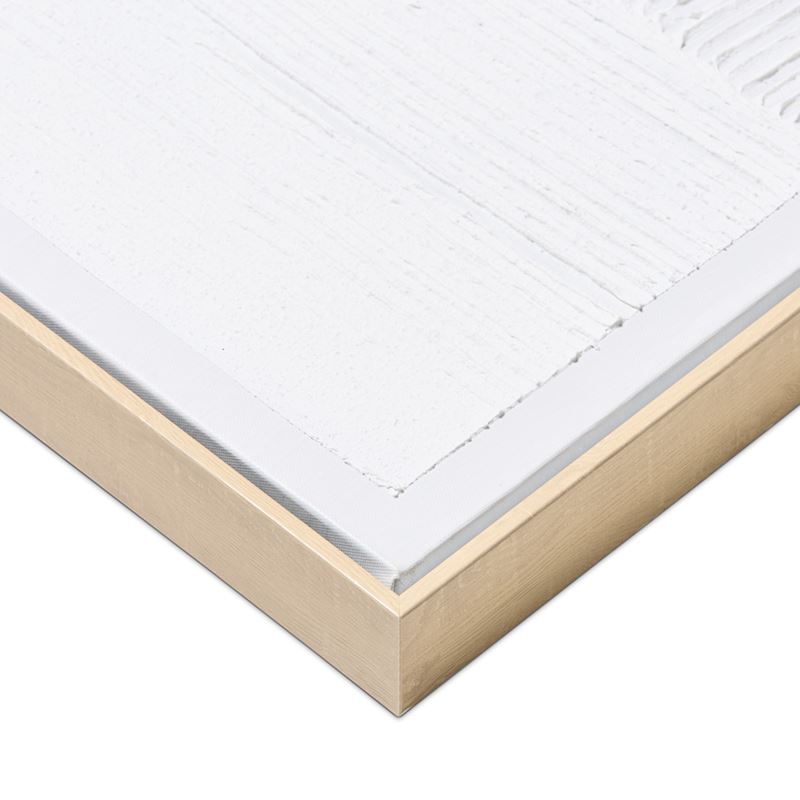 Moma White Modern Canvas