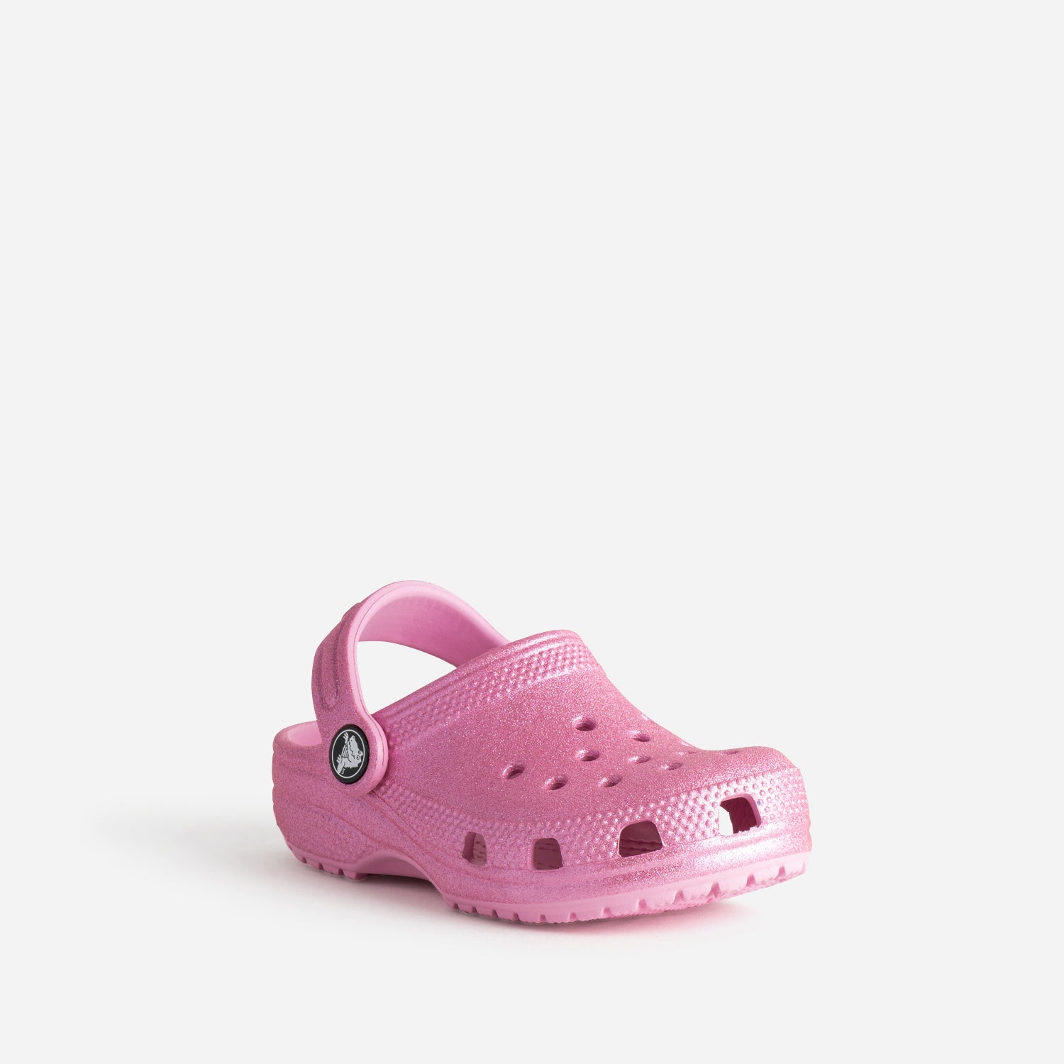 Sabot CROCS rose pailleté