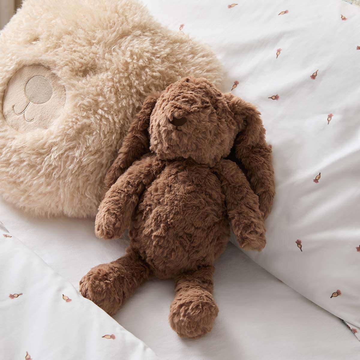 Rosie Rabbit Plush Toy Large - Chocolate