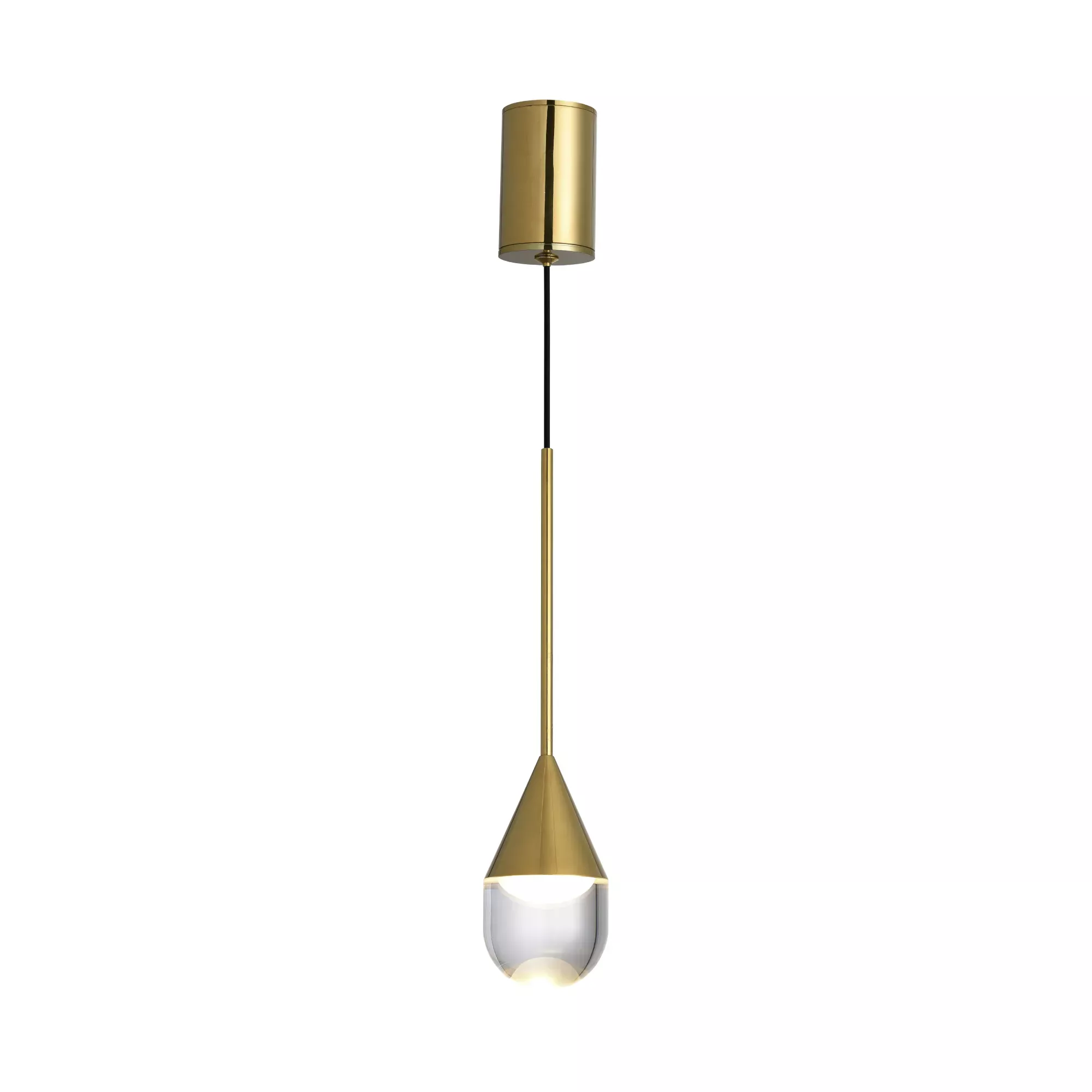 Lampa Wisząca Nata 1xLED złota PL0104-GD