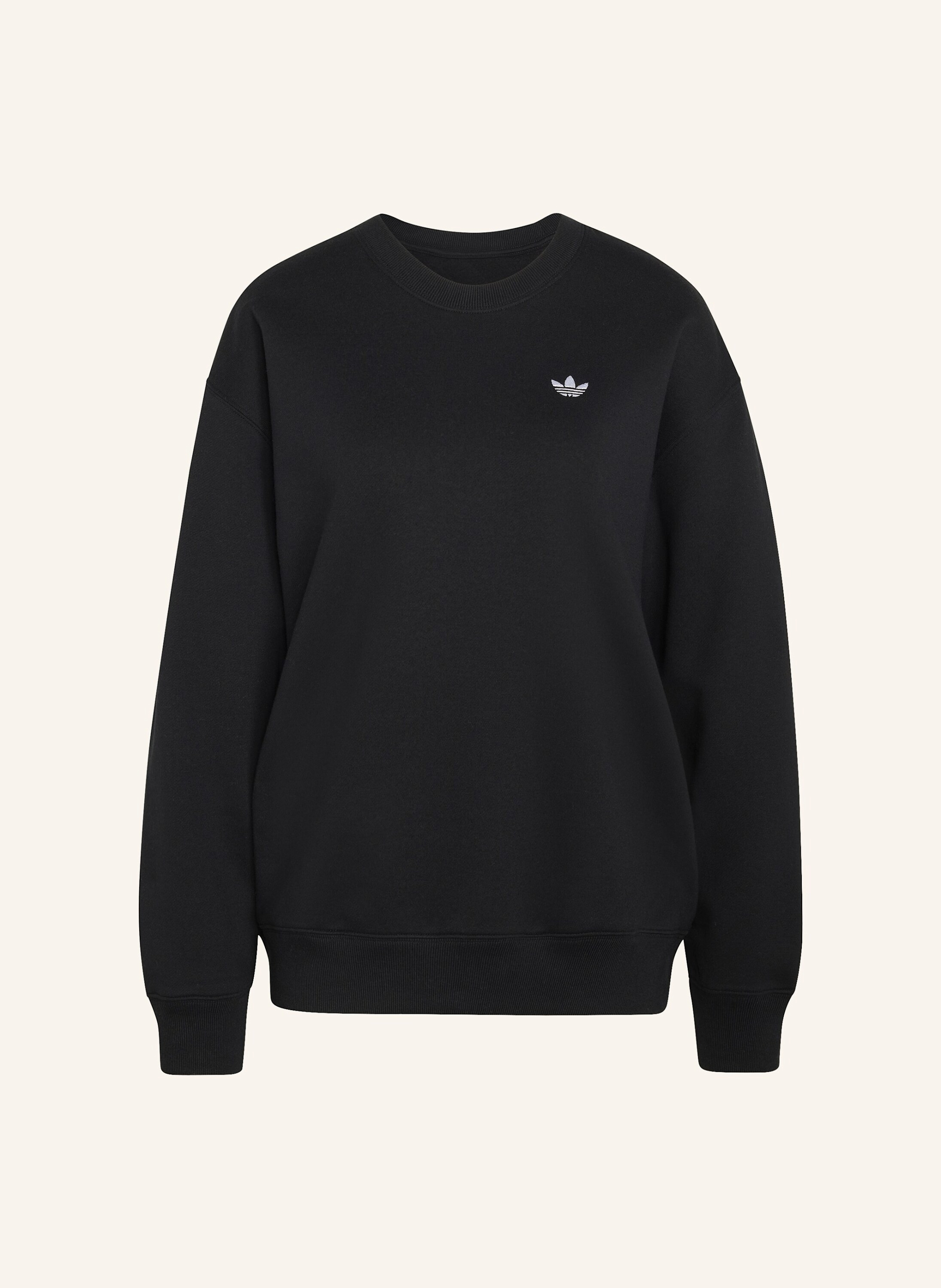 adidas Originals ESSENTIALS CREW LONG FLEECE OS SWEATSHIRT