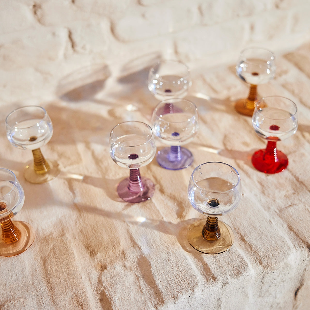 HKliving Swirl Wijnglas 0,2 L