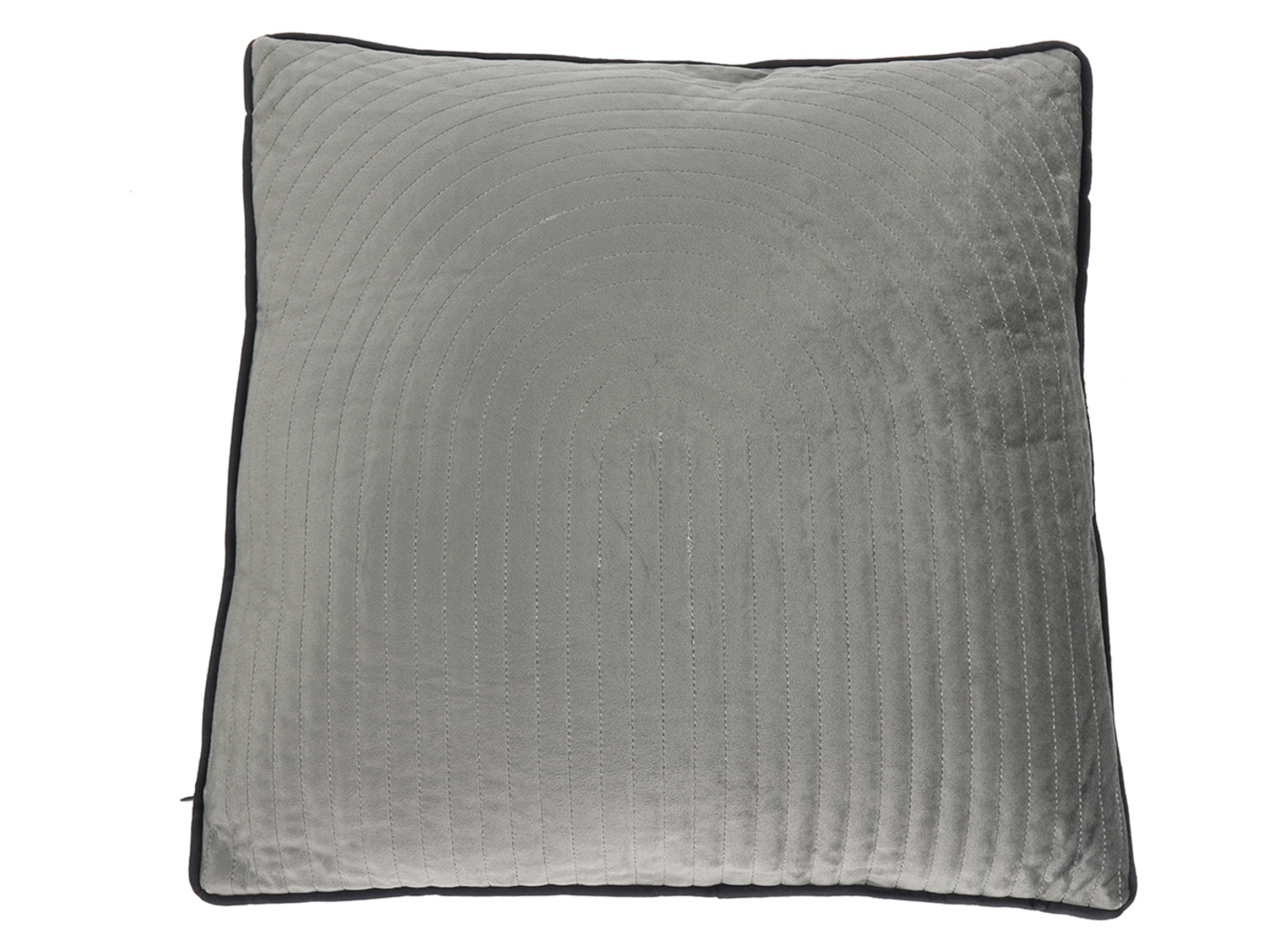 Poduszka dekoracyjna Wave 45x45 cm szara