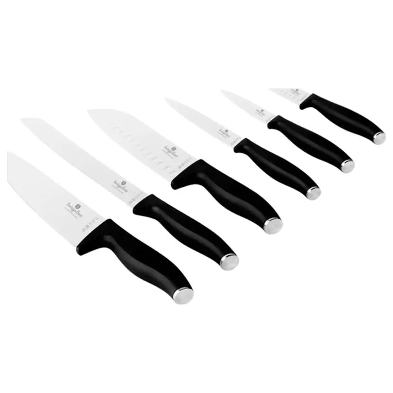 Besteckset 6-teilig Matte Black Collection