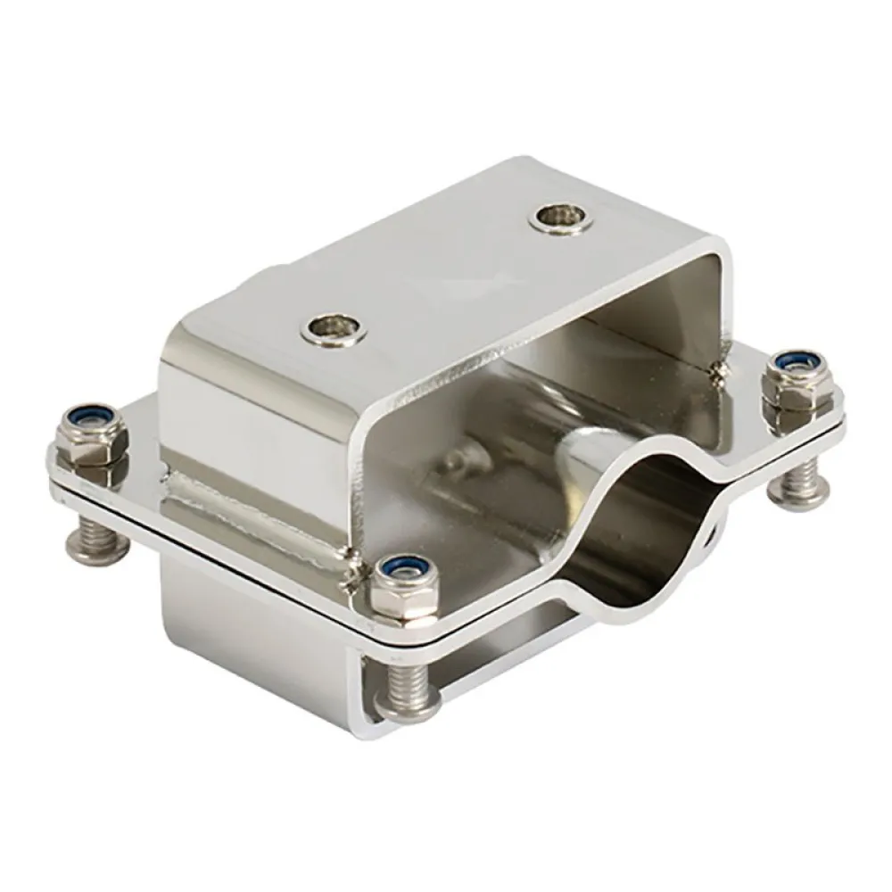 Seanox stainless steel Double Rail Mount Adapter 22-35 mm