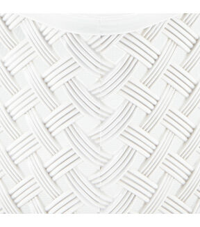 Simplify 14 x 5 Resin Wicker Storage Bin With Handles