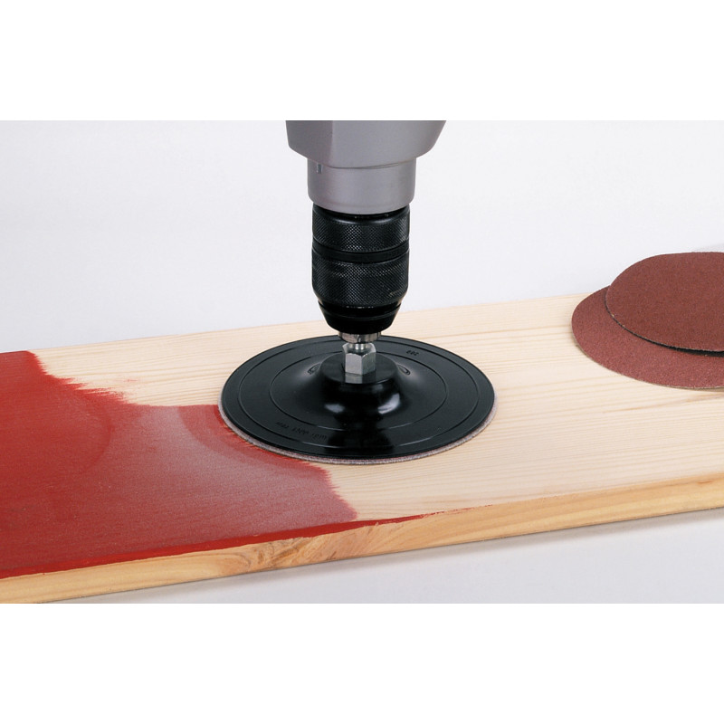 Plateau de ponçage avec système auto-agrippant Ø 125 mm WOLFCRAFT