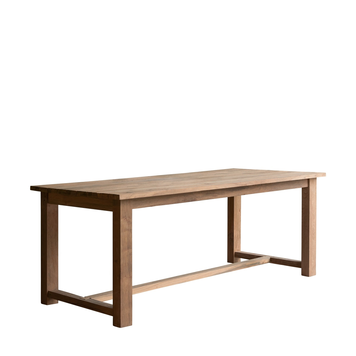 Tikamoon - Tuintafel van massief gerecycled teakhout voor 6-8 personen