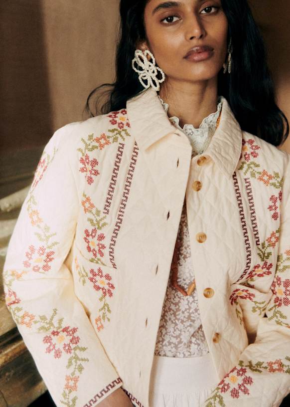 Liah Jacket - Sézane x Lucia Vergara
